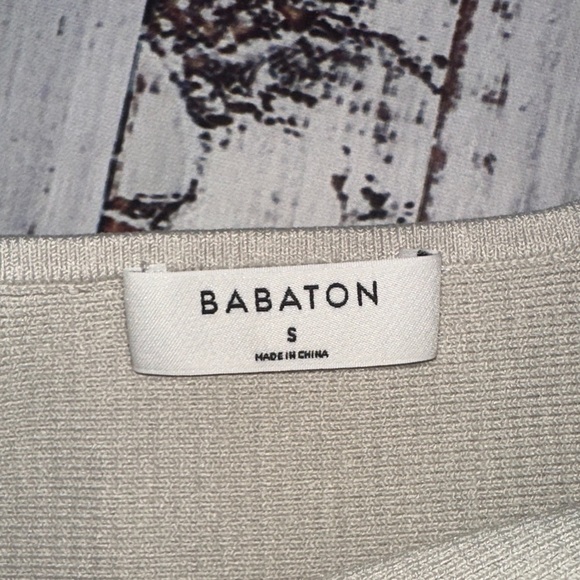 Babaton Sculpt Knit Scoopneck Cropped Tank Sz. S - Picture 11 of 11